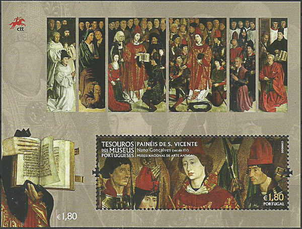 Portugal-2016-Painéis de São Vicente-bloco