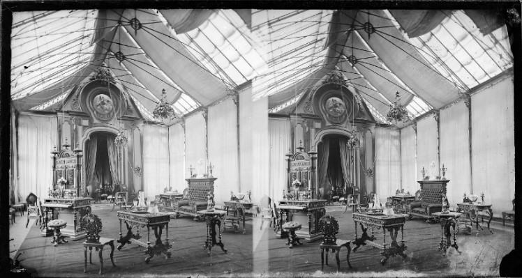 7-Interior do Estúdio de Carlos Relvas – cerca de 1880_s